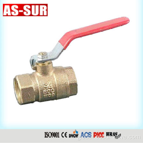 Brass Ball Valve For Cpvc Lever handle Brass Ball valves nickel plating Factory